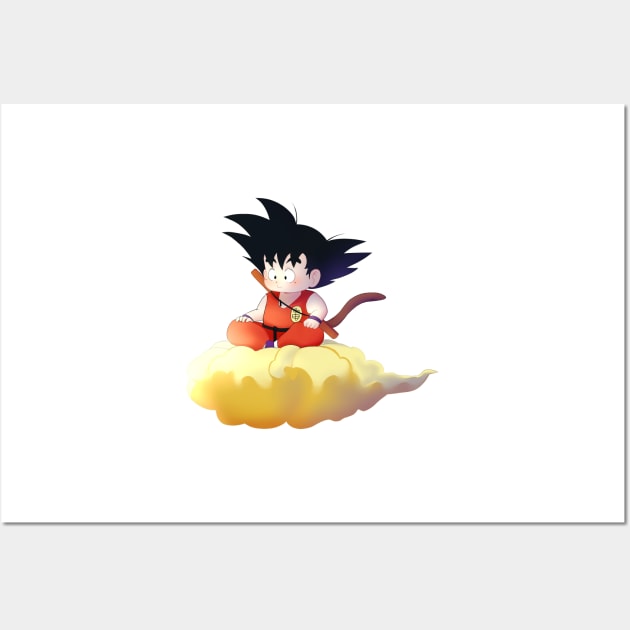 Baby goku, dragon ball z Wall Art by AmyMeou